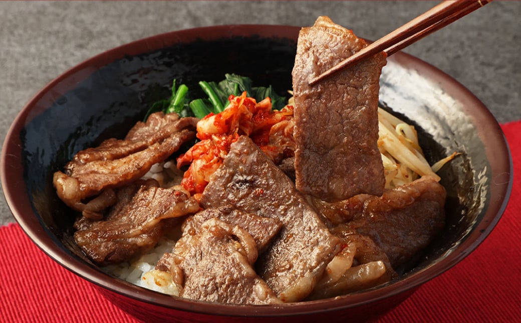 阿蘇あか牛満喫セット (モモ・上カルビ・上ロース・サーロイン・ハンバーグ・丼)