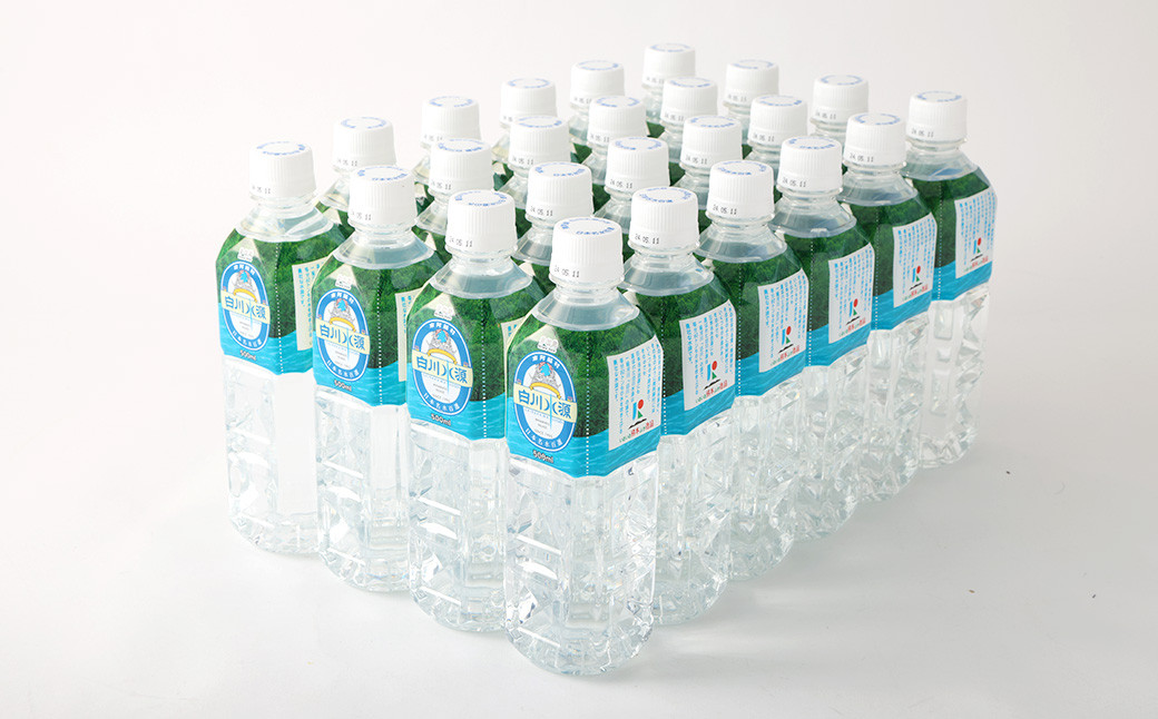 日本名水百選 ミネラルウォーター 「南阿蘇・白川水源」 500ml × 24本入 1ケース 12L 水 飲料水 天然水