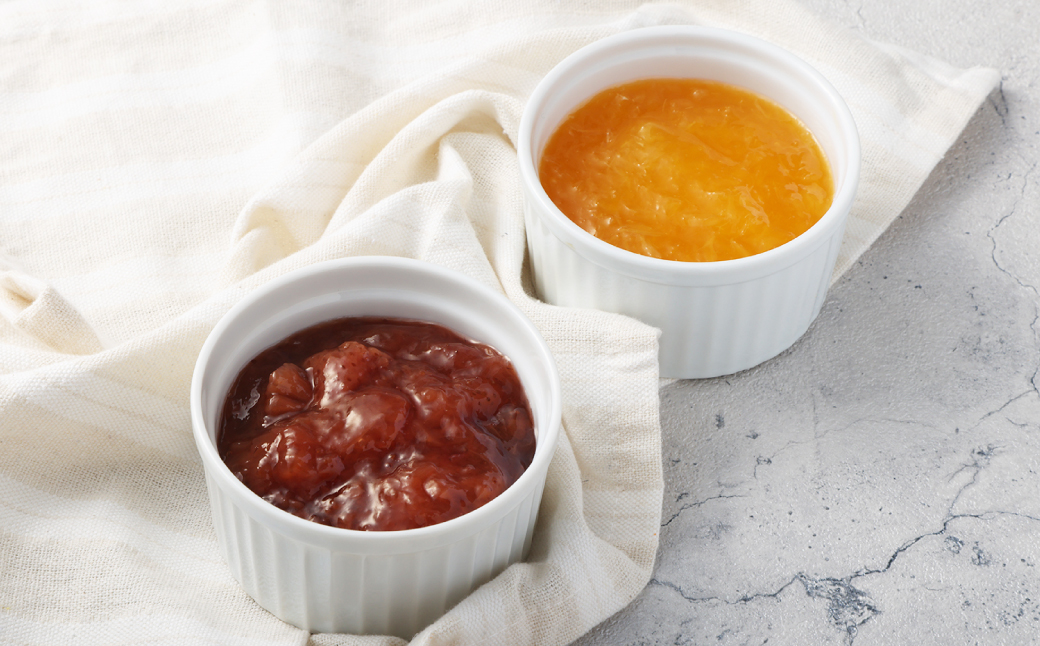 阿蘇 木之内農園の 晩・デコジャム と いちごジャム セット 各1kg 合計2kg 2種 ジャム 柑橘 みかん 蜜柑 不知火 晩白柚 いちご 苺