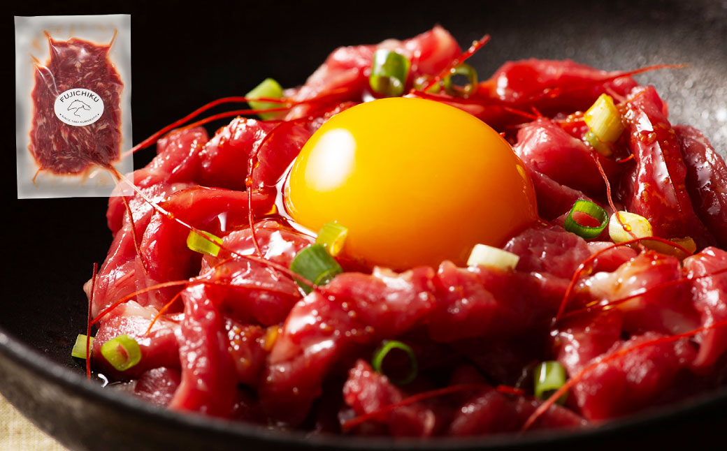 馬刺しと球磨焼酎の熊本特産マリアージュセット 馬刺し 上赤身・ユッケ・ネギトロ 本格米焼酎馬花誉 合計4種 生姜 タレ付き 馬肉 焼酎 米焼酎 特産品