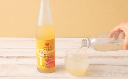 ローヤルビネガー&ハニー （500ml） ／ りんご酢 リンゴ酢 酢 お酢 ビネガー はちみつ ハチミツ 蜂蜜 ローヤルゼリー 常温