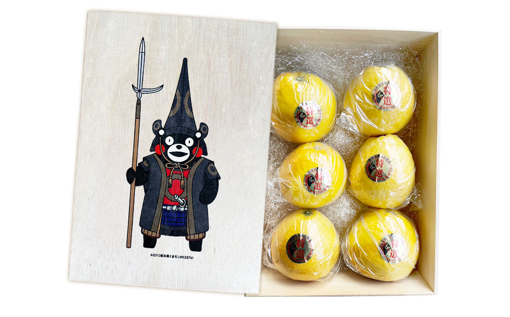 ～有明の潮風と太陽で育った～【年3回定期便】くまモン木箱入り！後藤農園の柑橘定期便 みかん ／ 年3回 3種類 計約52玉前後 ミカン 蜜柑 不知火 河内晩柑 晩柑 フルーツ 果実 果物 くまモン 後藤農園 定期便 九州 熊本県 常温