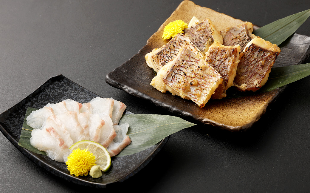 熊本県産真鯛の刺身＆西京漬け2入り3パック【Firesh】