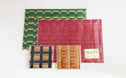 八代い草コースター＆ティーマットセット