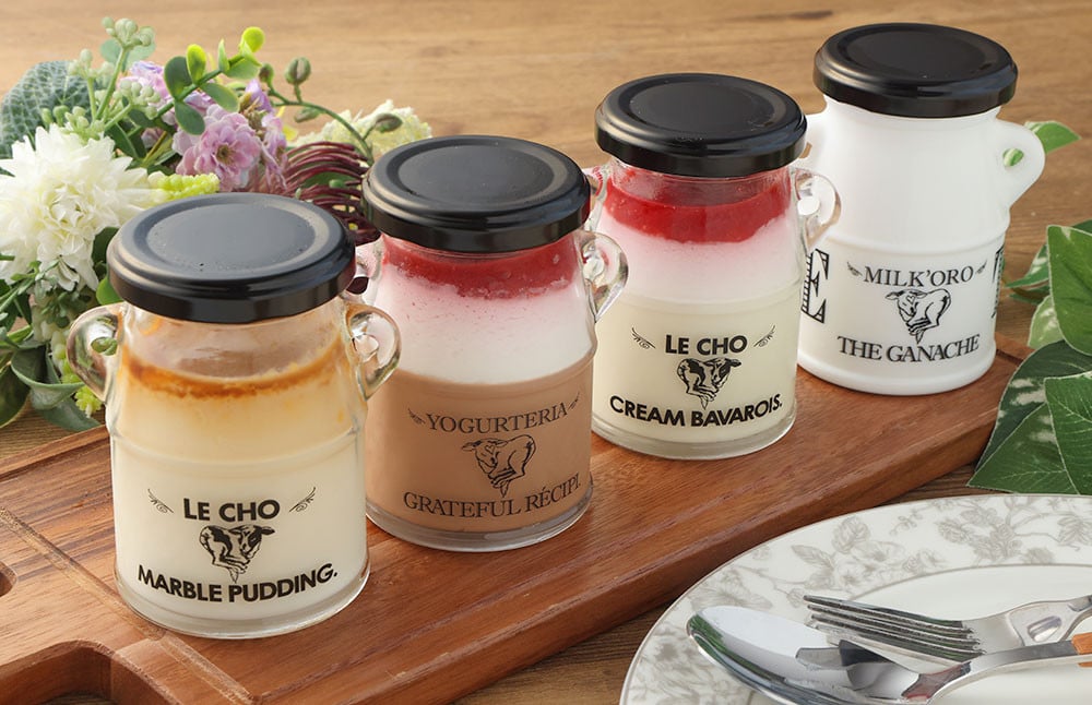 オオヤブデイリーファームのLe CHOシリーズとガナッシュセット