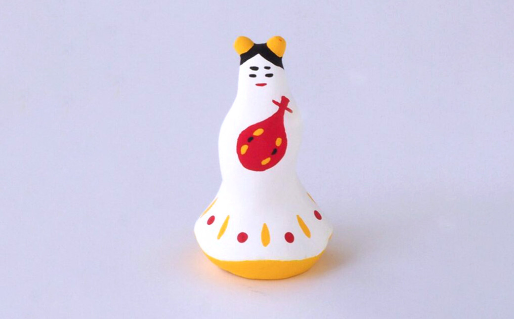 弁天さま 天草土人形 伝統工芸品 置物