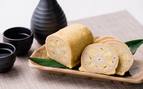 高見 からし蓮根 丸大 250g×2本入り 辛子蓮根 おつまみ 惣菜 九州 冷蔵 熊本名物 辛子 れんこん 蓮根 レンコン 熊本県 八代市 ご当地 郷土料理