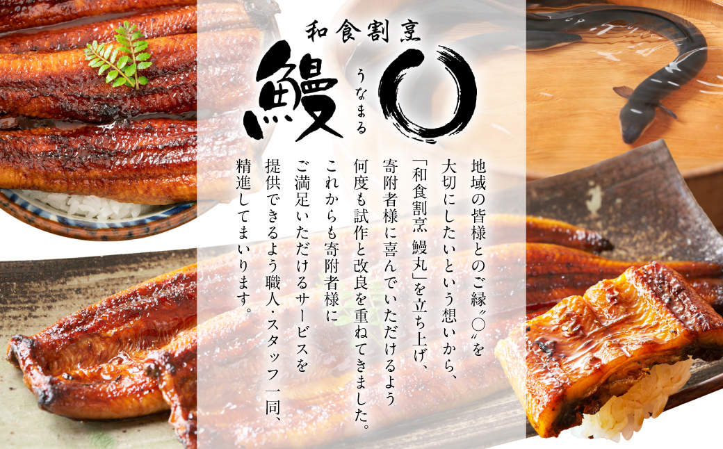 鰻丸(うなまる) 九州産 鰻 蒲焼き 1尾 うなぎ ウナギ 丑の日 秘伝タレ 無頭 うな丼 うな重 ひつまぶし