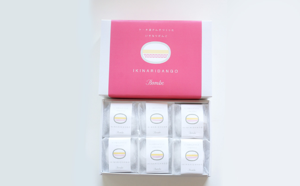 ケーキ屋さんがつくったいきなり団子 6個入 スイーツ 芋 さつまいも サツマイモ あんこ おやつ 熊本名物 郷土菓子 冷凍 熊本県 九州