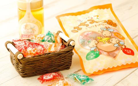 蜂蜜あめミックス 2袋（百花蜜 みかん蜜あめ プロポリス）	