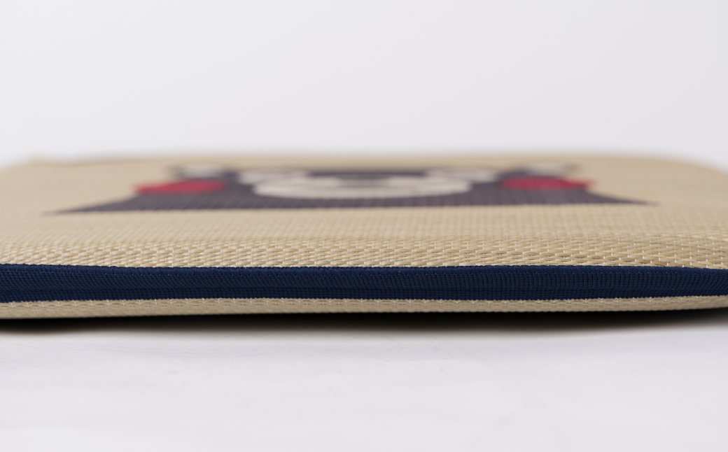 くまモン い草座布団 正方形2枚 八代市産