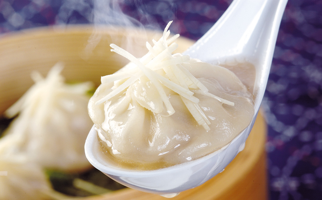 【順次発送】八代市東陽町の生姜を使った 餃子の王国 生小籠包 48個