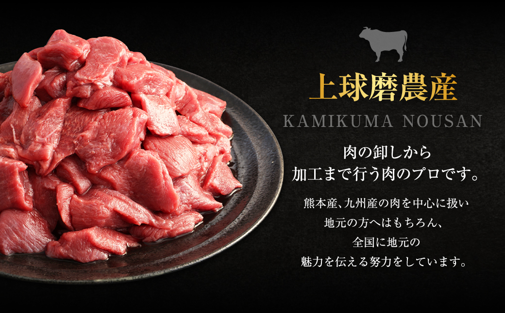 【訳あり】牛タン先 コロコロカット 2kg (400g×5パック)