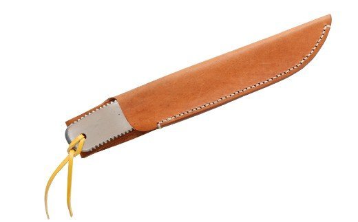 「則光刃物店」 アウトドア用 ナイフ (革鞘付)