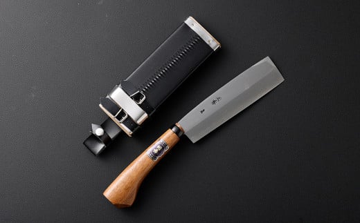 積層鋼 山鉈（やまなた）18㎝（鞘付き）