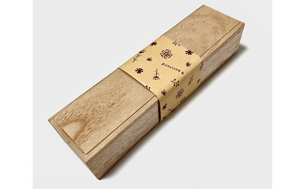 木と漆の スプーン L 楓