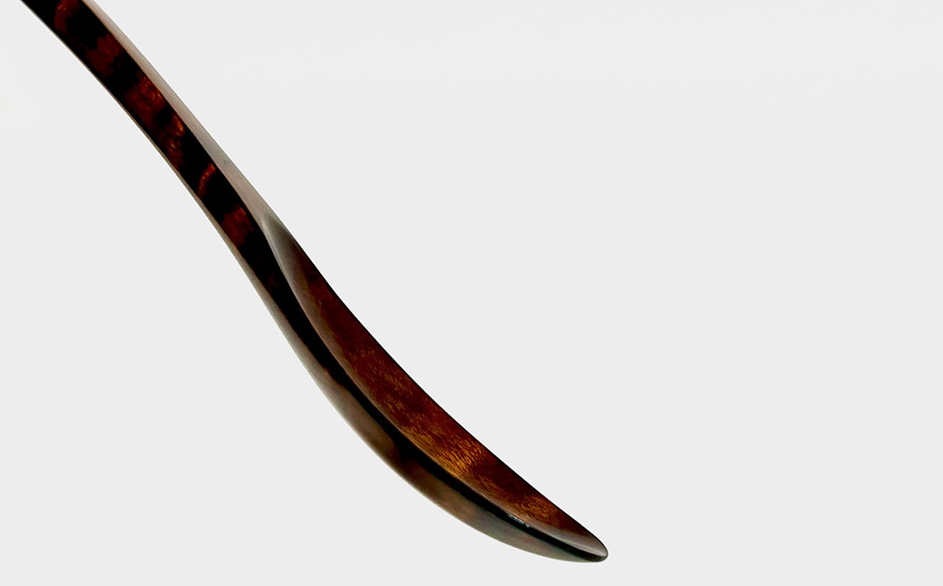 木と漆の スプーン S (楓) 1本 うるし