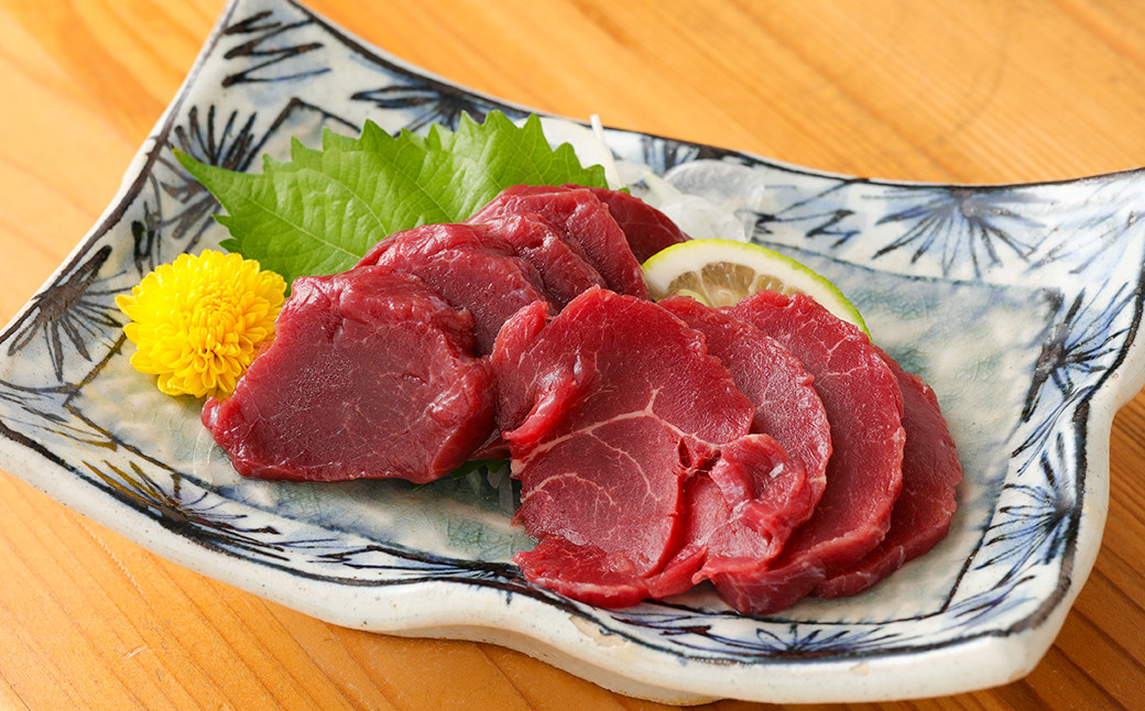 赤身 馬刺し ブロック 約400g (約100g×4パック) 馬肉