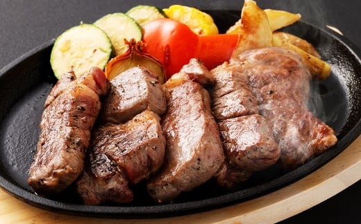 【訳あり】厚切り 牛ザブトン（肩ロース） ステーキ 約500g