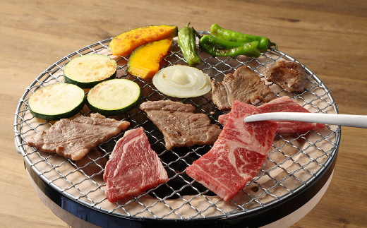 【 3ヶ月 定期便 】 赤牛 焼肉用 カット （ バラ ・ ロース ） 500g （ 合計 1.5kg ） 冷凍 お肉 肉 牛肉 牛 焼き肉 焼肉 バラ肉 ロース肉 熊本 和牛 国産