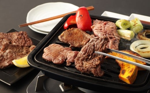 【訳あり】 厚切り牛ハラミミニステーキ＆厚切り牛タンセット 合計1kg ／ 肉 にく お肉 おにく 牛肉 ぎゅうにく 牛ハラミ ステーキ 牛タン 牛たん 厚切り 冷凍