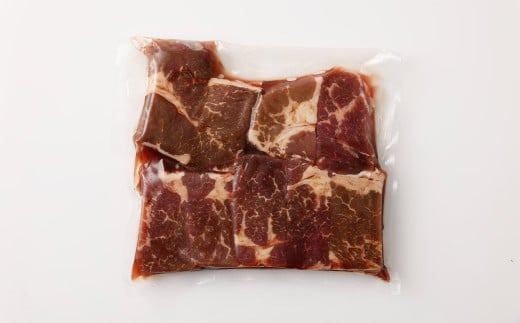 【訳あり】厚切り 牛ザブトン（肩ロース） ステーキ 約500g