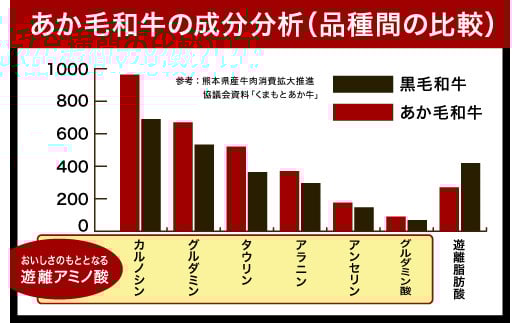 熊本県産 あか牛 スライス 合計1kg(500g×2パック) 和牛 牛肉