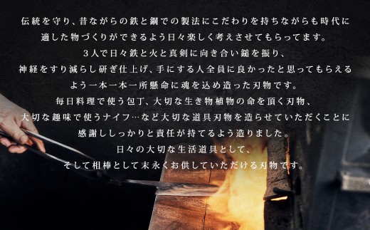 球磨川の若鮎ナイフ ／ ナイフ 若鮎 包丁 刃物 調理器具 九州 熊本県 人吉市
