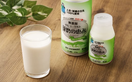 無添加「球磨の恵みのむヨーグルト」加糖＆砂糖不使用 詰め合わせ セット 計16本 ヨーグルトドリンク 飲むヨーグルト ヨーグルト 乳製品