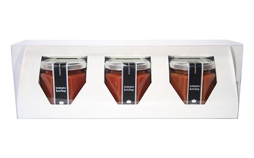 幸せを呼ぶ自然派トマトケチャップ 180g×3個 計540g