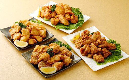 唐揚げ ゴールドセット 1.6kg (調理済) 塩 にんにく醤油味 国産