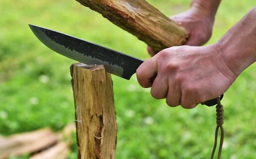 バドニングナイフ ／ 刃物 薪割り 薪 九州 熊本県 人吉市