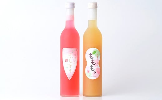 【定期便年6回】 リキュール 恋しそう 500ml（7度）・ももも 500ml（7度）