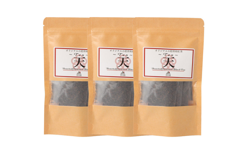 焙煎和紅茶 ～ Ten ～ 天 3個 セット 2gx12個入×3袋 計72g 紅茶 和紅茶 ティーパック 国産 熊本県 水俣市