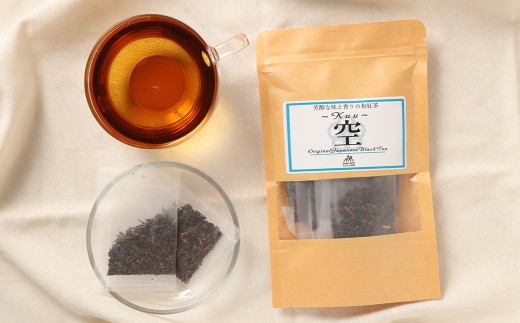 【12ヶ月定期便】 芳醇和紅茶 ～ Kuu ～ 空 3個 セット 12回 計720g （60gx12回） 1回あたり60g （2gx10個入×3袋） 紅茶 和紅茶 ティーパック 国産 熊本県 水俣市