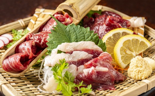 馬刺し 3種 食べ比べセット 3人前 約150g 熊本直送