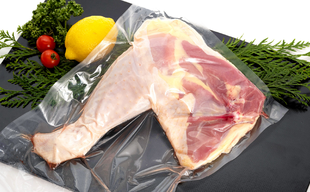 【山賊セット】 天草大王 幻の鶏 キャンプ BBQ 骨付きもも肉 800g 大手羽先 3本×2セット 計約 1.4kg