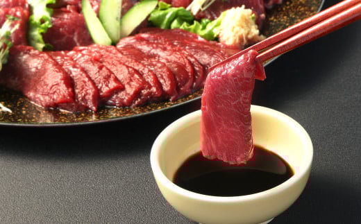 【フジチク ふじ馬刺し】極上馬刺し ロース・ヒレ食べ比べセット（3～4人前／各200g）合計400g 2種 食べ比べ 馬刺し 赤身 ロース ヒレ 馬肉 熊本県