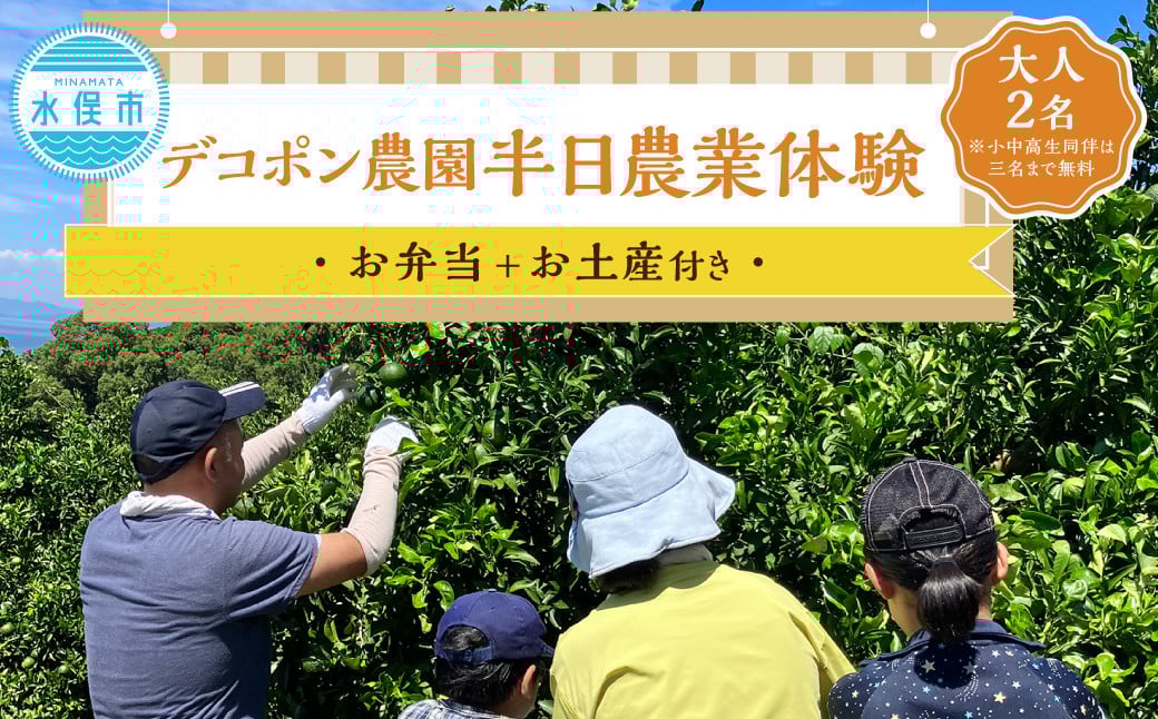 デコポン農園農業体験