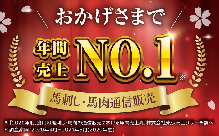 【12回定期便】ご家族で楽しめる「さくらセット 」【株式会社  利他フーズ】 馬肉 馬刺し ユッケ 熊本県 特産品  [ZBK015]