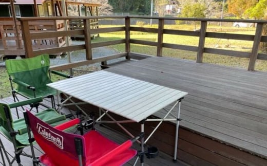 「癒しの森ゆ～かむ」テントデッキペア宿泊券1泊2食付き【癒しの森 ゆ～かむ】 [ZCI001]