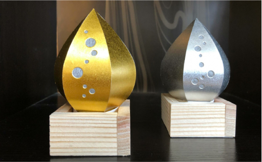 灯籠擬宝珠ランプ「kami-shimo」【一般財団法人 山鹿市地域振興公社】 [ZCQ005]