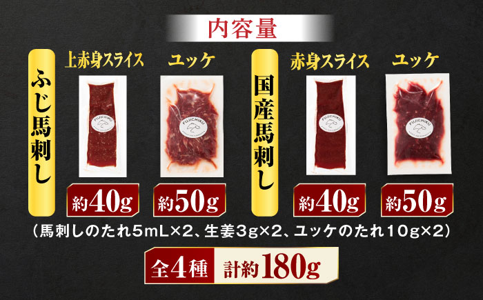 【熊本特産】切れてる馬刺し4種セット3889【有限会社 スイートサプライなかぞの】 [ZDT155]