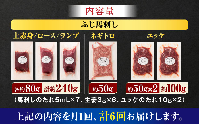 【全6回定期便】「本場・熊本の味」 上級赤身3種とユッケネギトロの詰め合わせ 3892【有限会社スイートサプライなかぞの】 [ZDT177]