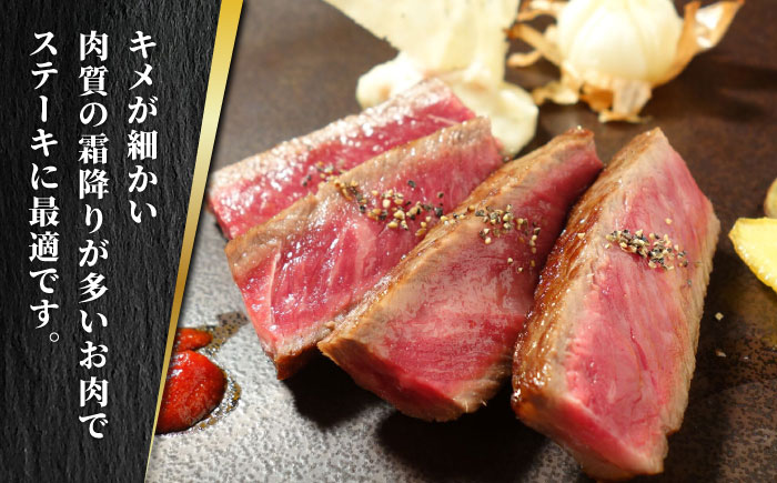 【全3回定期便】あか牛 ロース ステーキ セット 200g×2枚【有限会社 三協畜産】 九州産 国産 赤身 赤牛 褐牛 あかうし 褐毛和種  冷凍  [ZEB053]