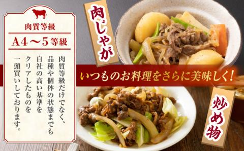 熊本県産 黒毛和牛 切り落とし 計約1kg (約250g×4P)【有限会社九州食肉産業】 小分け 国産 A4 A5 山鹿 [ZDQ019]
