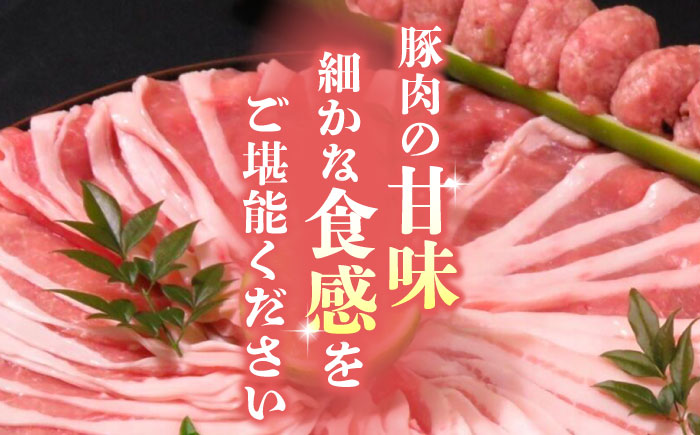 【3回定期便】豚帝  豚しゃぶ セット 1.1kg【KRAZY MEAT(小田畜産)】 [ZCP108]