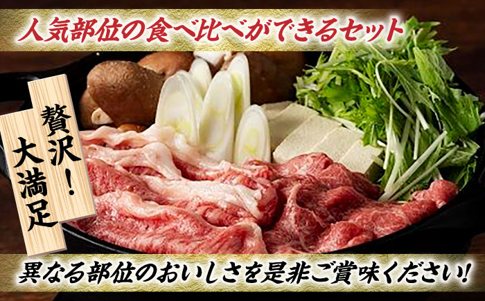 九州産 藤彩牛 すき焼き・しゃぶしゃぶ セット 3605 [ZDT008]