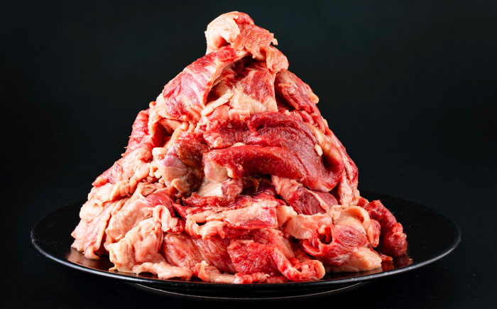 熊本あか牛スジ 1kg　 【合同会社　長岡フーズ】 [ZFR045]