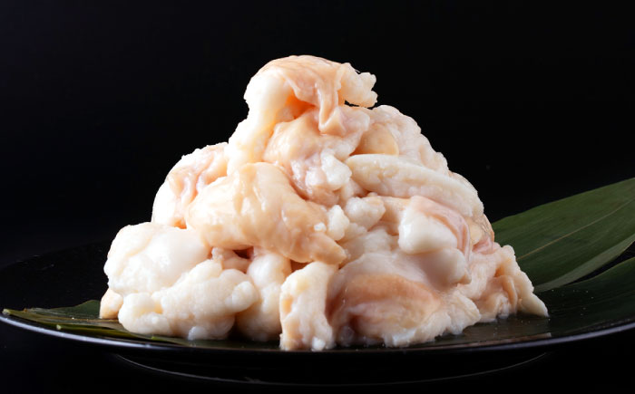 【全12回定期便】あか牛 白 ホルモン 500g (250g×2P) 【合同会社　長岡フーズ】 [ZFR052]